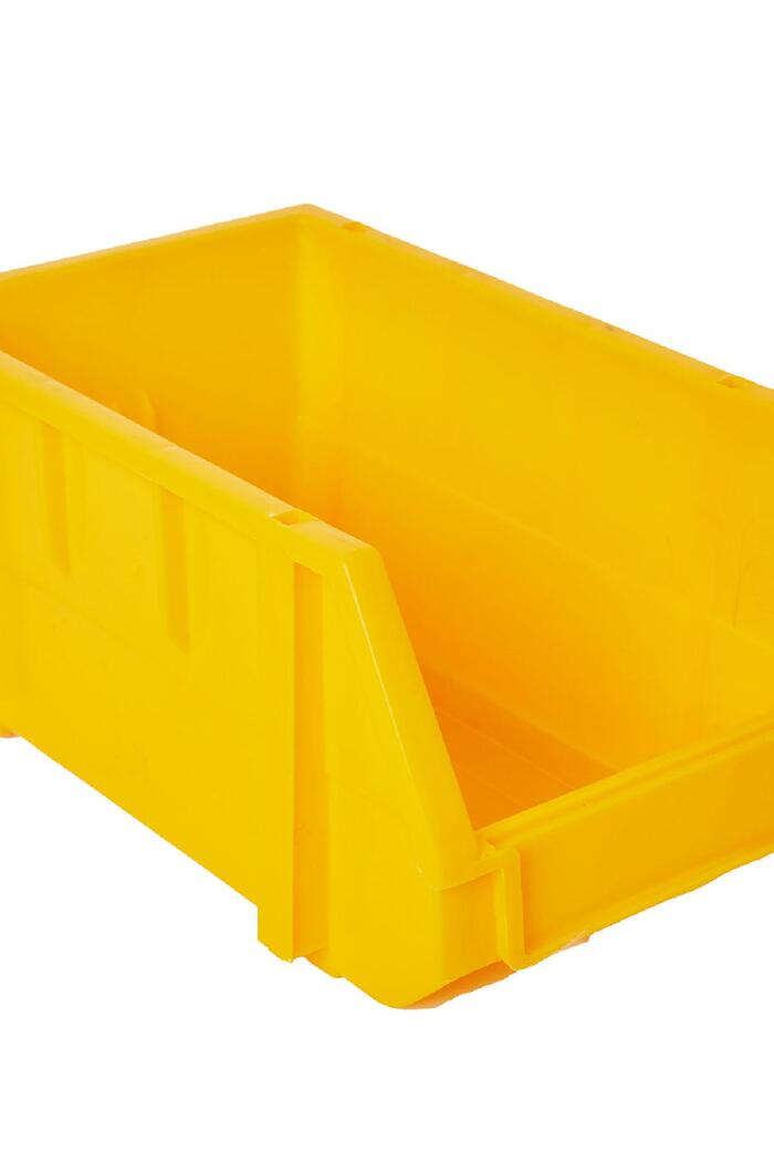 Caja de almacenaje Amarillo Plástico Imagen2